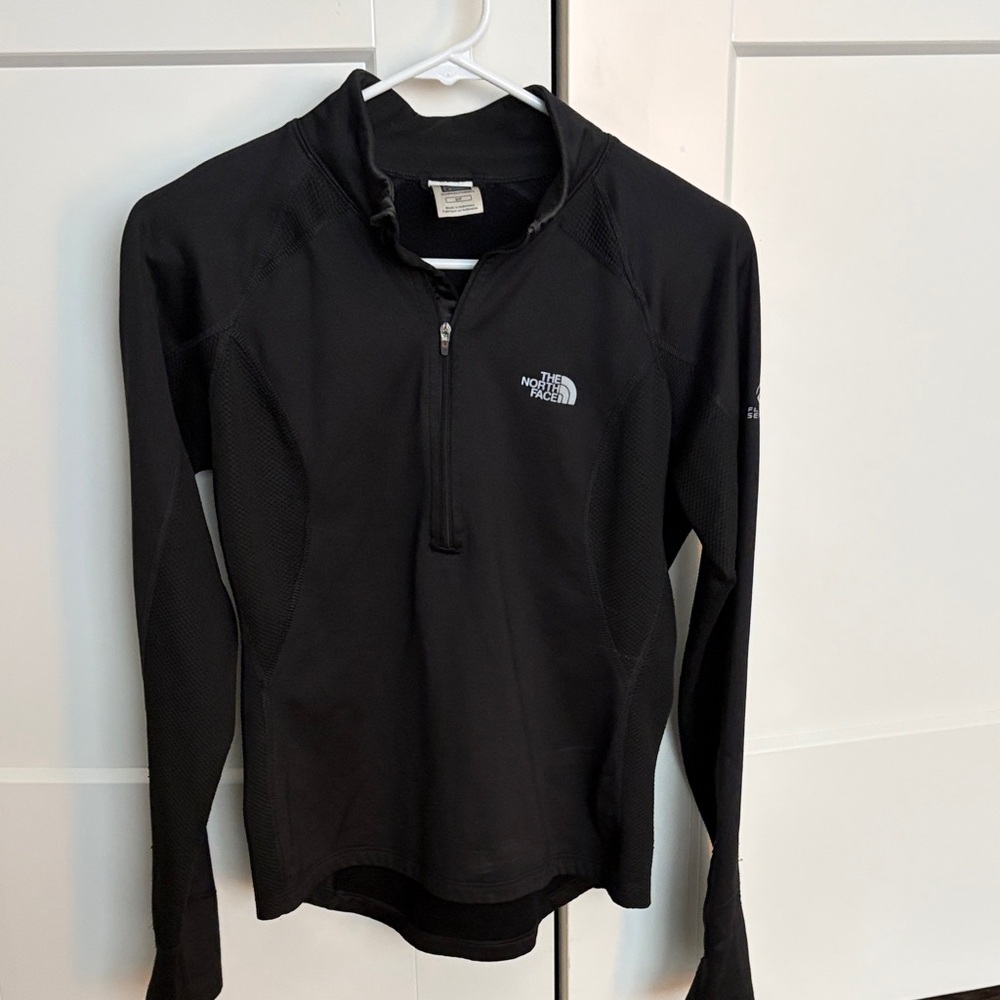 The North Face Black Long-Sleeve Quarter-Zip